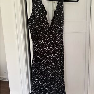 Black and White Polka Dot Dress